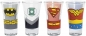 Preview: DC Comics Justice League of America 4-teiliges Schnapsglas-Set von Half Moon Bay